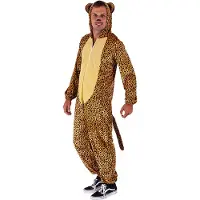 Rubies Leopard Woman Costume Marron M-L Enfants
