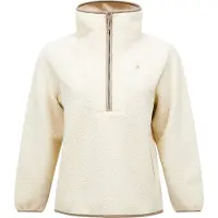 Peak Performance - Polaire chaude zippée - W Naturerush Pile HZ Sand Fog Avid Beige pour Femme - Taille L