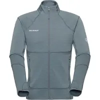 Mammut - Polaire stretch en Polartec Power Stretch zippée - Taiss ML Jacket Men Strata pour Homme - Taille S - Gris