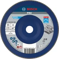 Bosch - Disque à Lamelles X571, Best For Metal, Droit, 180 X 22,23 Mm, 40, Art. 10 Pièces