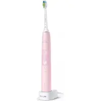 Philips 4500 series ProtectiveClean 4500 HX6836 Brosse à dents sonique électrique, Adulte, Brosse à dents sonique, Soins quotidiens, Blanchiment, 62000 mouvements par minute, Rose, 2 min