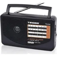 TIROSS Radio Radioodbiornik TS-456 () - 99193 (AM, FM), Radio, Noir