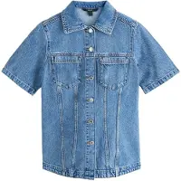 Next Chemisier bleu denim