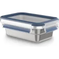 Tefal N1150310 Bac fraîcheur Masterseal 0.5L Acier inoxydable/Bleu