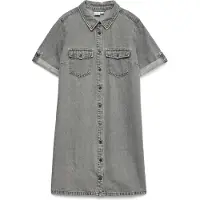 Vero Moda Robe-chemise 'Jennie' gris denim