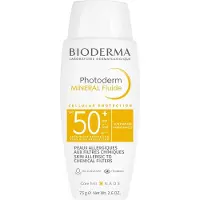 Bioderma Photoderm Mineral Fluid fluide protecteur sans filtres chimiques SPF 50+ 75 g