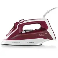 Taurus Atlantida 3000, Fer à vapeur, Surface de repassage en céramique, 2 m, 200 g/min, Rouge, Blanc, 45 g/min
