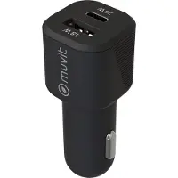 Muvit For Change Usb Qc 3.0 18w+ 1 Usb-c Pd 20w Car Charger Noir One Size / EU Plug 220V