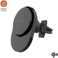 FIXED MagAir, black, Support pour smartphone, Noir