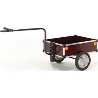 Roland Maxi High 12 Bike Trailer Noir Max 40 kg Garçon