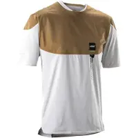 Leatt Trail 6.0 Cargo Short Sleeve Jersey Marron,Blanc S Homme
