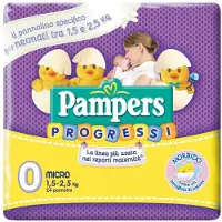 Pampers Couches New Baby Micro - 1 À 2,5 Kg - 24 Couches