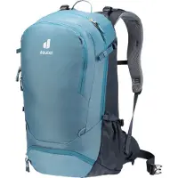 Deuter Sac à dos de vélo Alpine Tour 30, 30 litres, avec système AirStripes - Noir...