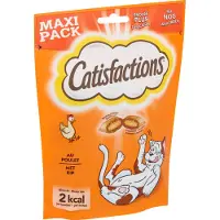 Catisfactions friandise au poulet pour chat maxi pack
