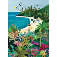 Pieces & Peace Puzzle Beach Butterfly - 500 à 999 pièces
