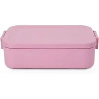 Brabantia Lunchbox Make & Take 1.1 l, Lunch box, Pink, Rose