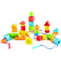 Hape Blocs d'enfilage Early Explorer, E1019
