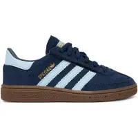 Adidas Originals Baskets 'Handball Spezial' bleu clair / bleu foncé / or