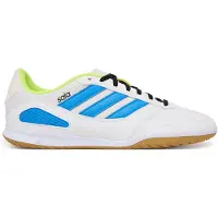 Adidas Chaussure de foot 'Super Sala Competition III' bleu clair / citron / blanc