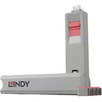 Lindy Usb C Blocker Argenté
