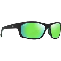 Maui jim Kanaio Coast Polarized Sunglasses Vert,Noir MAUIGreen/CAT3