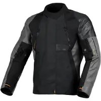 Macna Veste textile imperméable Macna Entrity pour moto, gris/noir, taille M