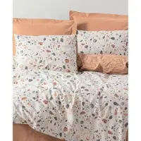 L'essentiel Maison , Oniks- CTN6423, Caramel, couettes, 100% coton ranforce