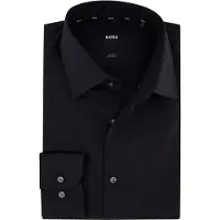 BOSS Hank Kent 10219212 Long Sleeve Shirt Noir 44 / Long Homme
