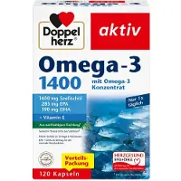 Doppelherz Oméga-3 1400, 120 gélules