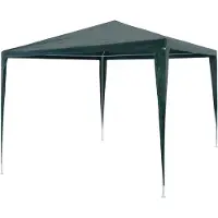 Syfax Tente de réception 3x3 m PE Vert