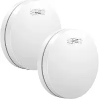 Aroha Safety Pro D￩tecteur de Fum￩e - Batterie de 10 Ans - Alarme Incendie - 2 pi￨ces