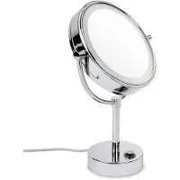 Floordirekt Miroir de maquillage avec éclairage | Marilyn | grossissement 5x