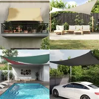 Prolenta Maison Exclusive - Tente d'ombrage en tissu Oxford, carrée, 4,5 x 4,5 m, couleur crème