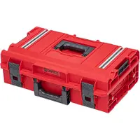 Qbrick System ONE 200 2.0 Technique RED ULTRA HD Custom Mallette à outils modulaire Organiseur 585 x 385 x 190 mm 15,4 l empilable IP66