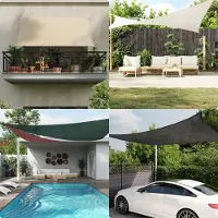Prolenta Maison Exclusive - Voile d'ombrage 160 g/m² blanc 6 x 7 m HDPE