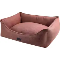 Nobby Carré de lit confort "ANDA" rouge 80 x 70 x 24 cm