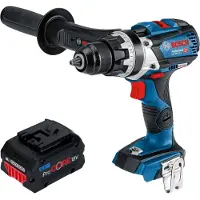 Bosch GSR 18V-110 C Professional Perceuse-visseuse sans fil 18 V 110 Nm Brushless + 1x batterie ProCORE 5,5 Ah - sans chargeur