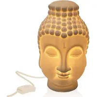 Versa Lampe de table Gautama Buddha Porcelaine (15 x 25,5 x 15,5 cm)