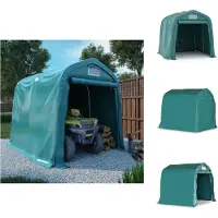 vidaXL Tente de garage PVC 1,6x2,4 m Vert - Pavillons & Tentes de réception