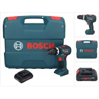Bosch GSB 18V-55 Professional Perceuse-visseuse à percussion sans fil 18 V 55 Nm Brushless + 1x batterie ProCORE 4,0 Ah + Coffret - sans chargeur
