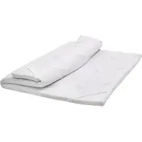 Dmora Marathon - Surmatelas Nuptial, 200x160x5h cm Blanc, Déhoussable Fabriqué en Italie