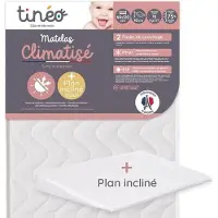 Tineo Matelas de Berceau Tineo 60 x 120 cm - Confort Premium pour Votre Bébé