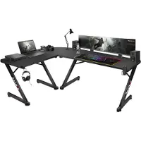 Huzaro Hero 7.0 Gaming Desk Argenté