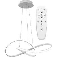 Toolight Lampe Suspendue APP396-CP White