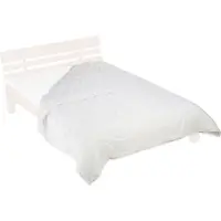 Relaxdays Couette , 200 x 220 cm, couette 4 saisons, Oeko-Tex Standard 100, polyester, couette d'été et d'hiver, blanche