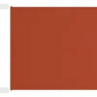 Syfax Auvent vertical Terre cuite 60x1000 cm Tissu oxford