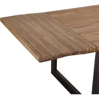 Ebuy24 Maro Plateau supplémentaire 1 pièce 50x100 cm, brun, bois d'acacia.