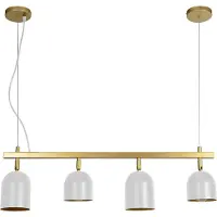 Toolight Lampe Suspendue APP1030-4CP White