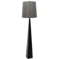 Elstead Lighting Lampadaire, acier, noir, H 181 cm