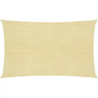 The Living Store Store 160 g/m² Beige 2x4,5 m HDPE